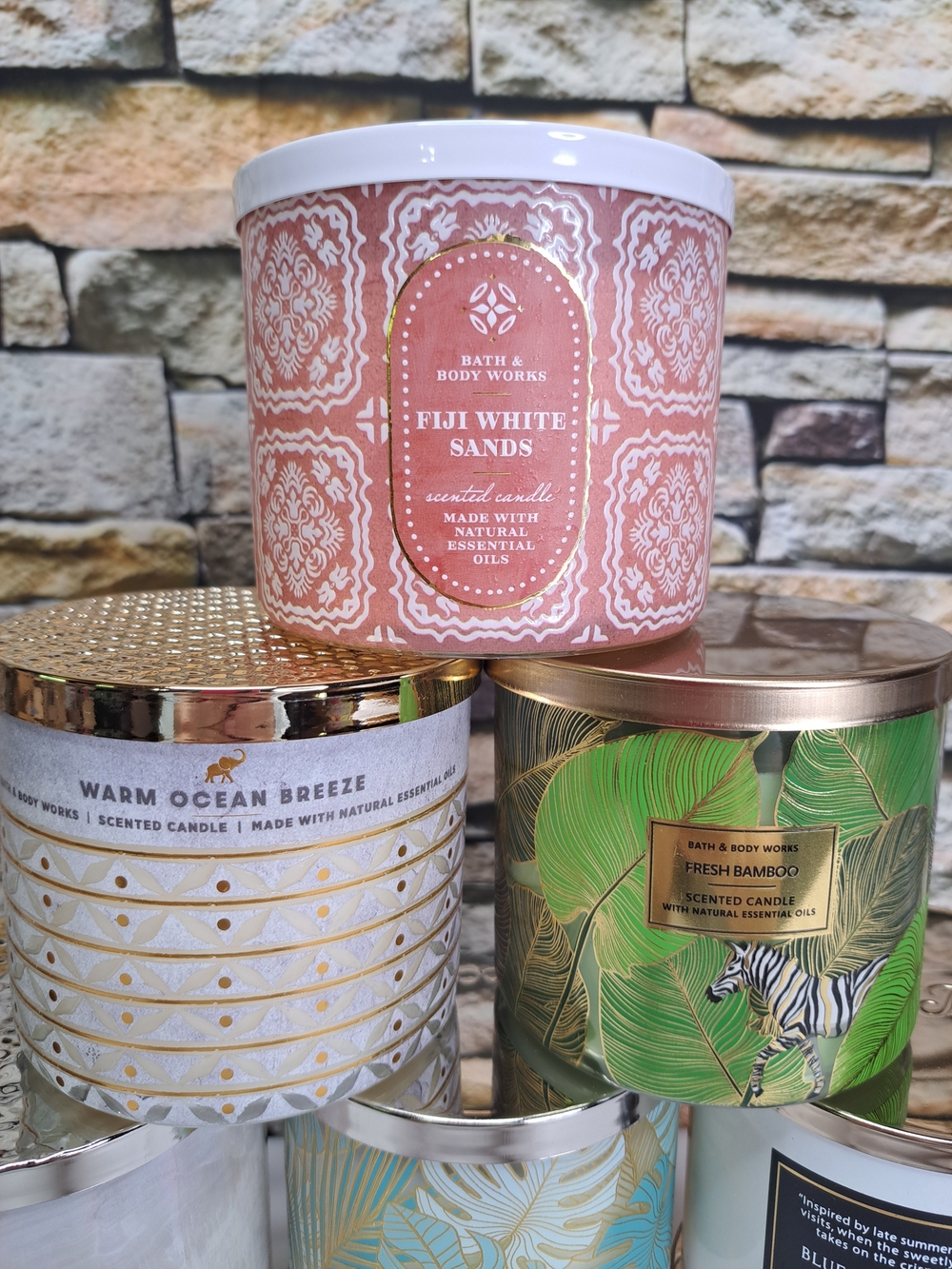Bath & Body Works Warm Ocean Breeze 3-Wick Candle Created for @delaware200 - Picture 6 of 10